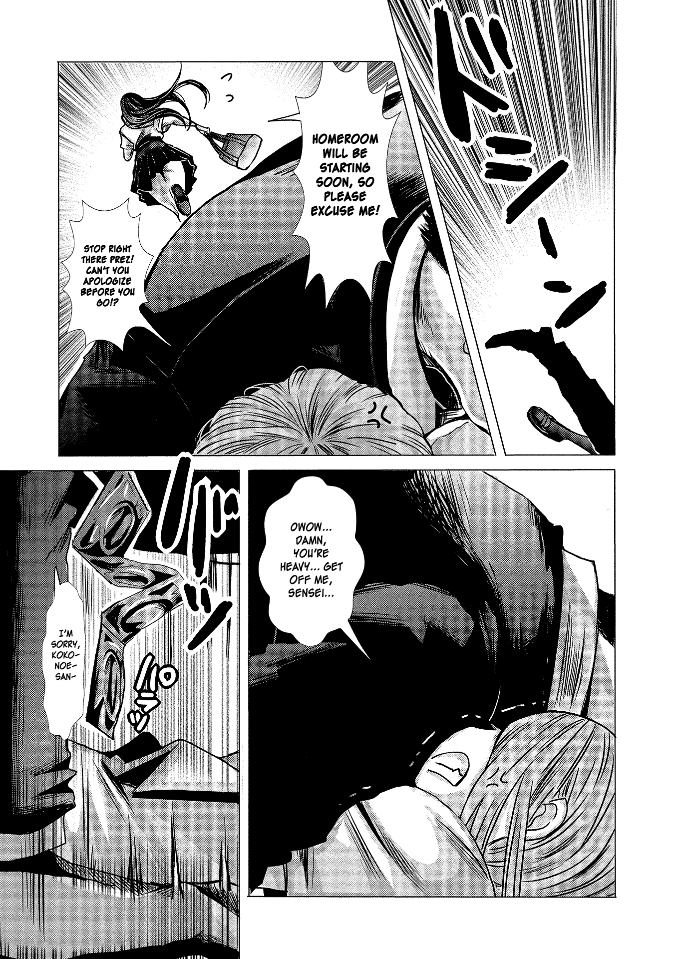 Joshikousei to Seishokusha-san chapter 3 - page 9