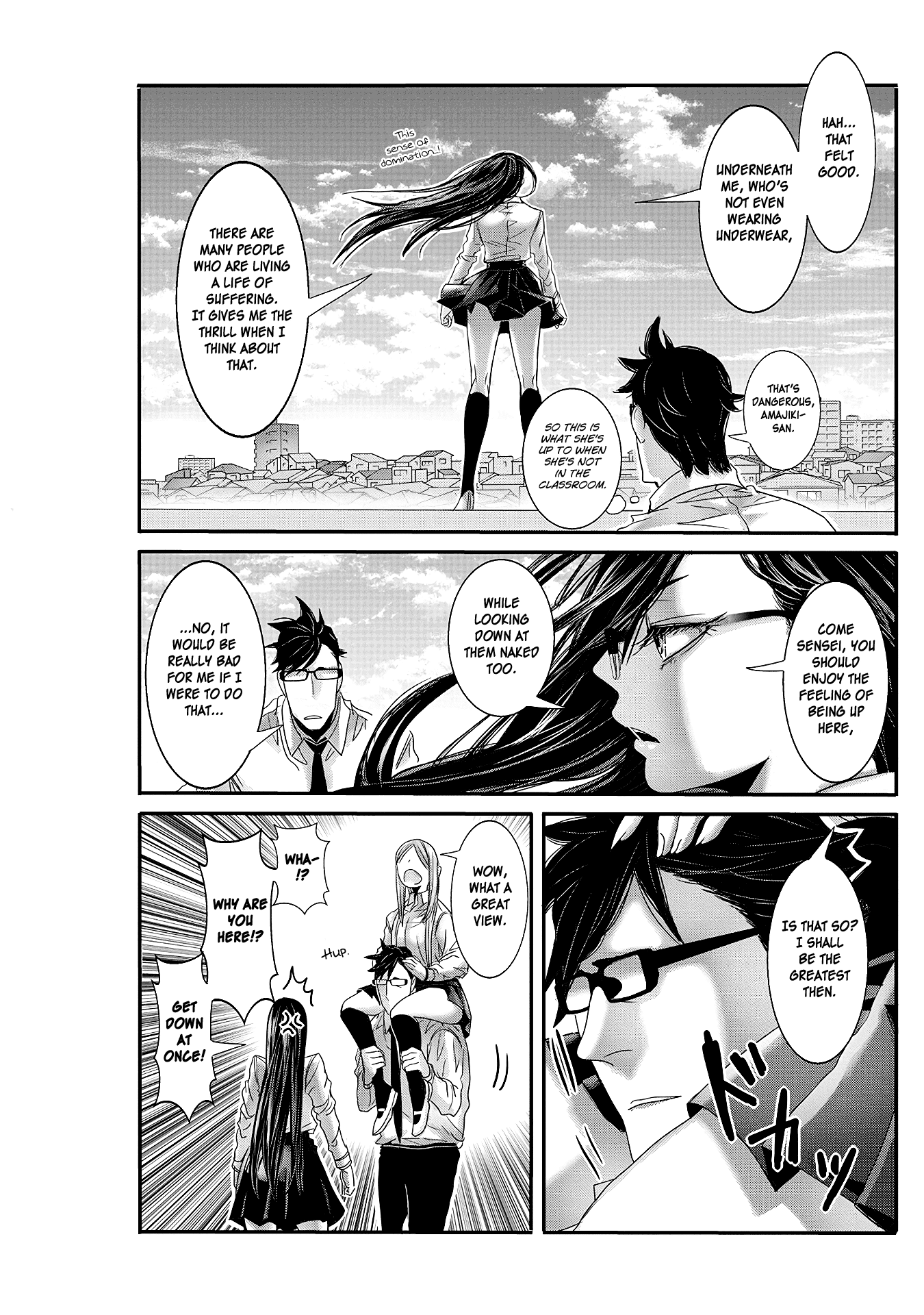 Joshikousei to Seishokusha-san chapter 18 - page 9