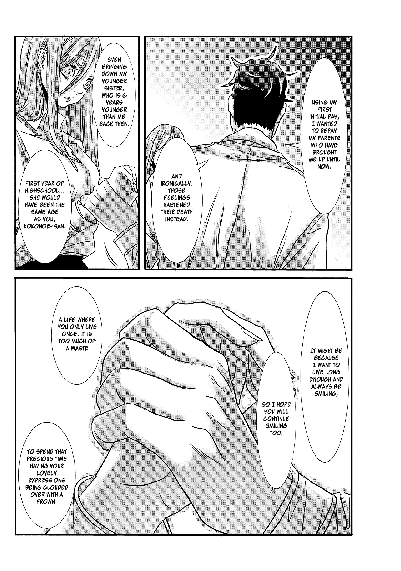 Joshikousei to Seishokusha-san chapter 13 - page 4