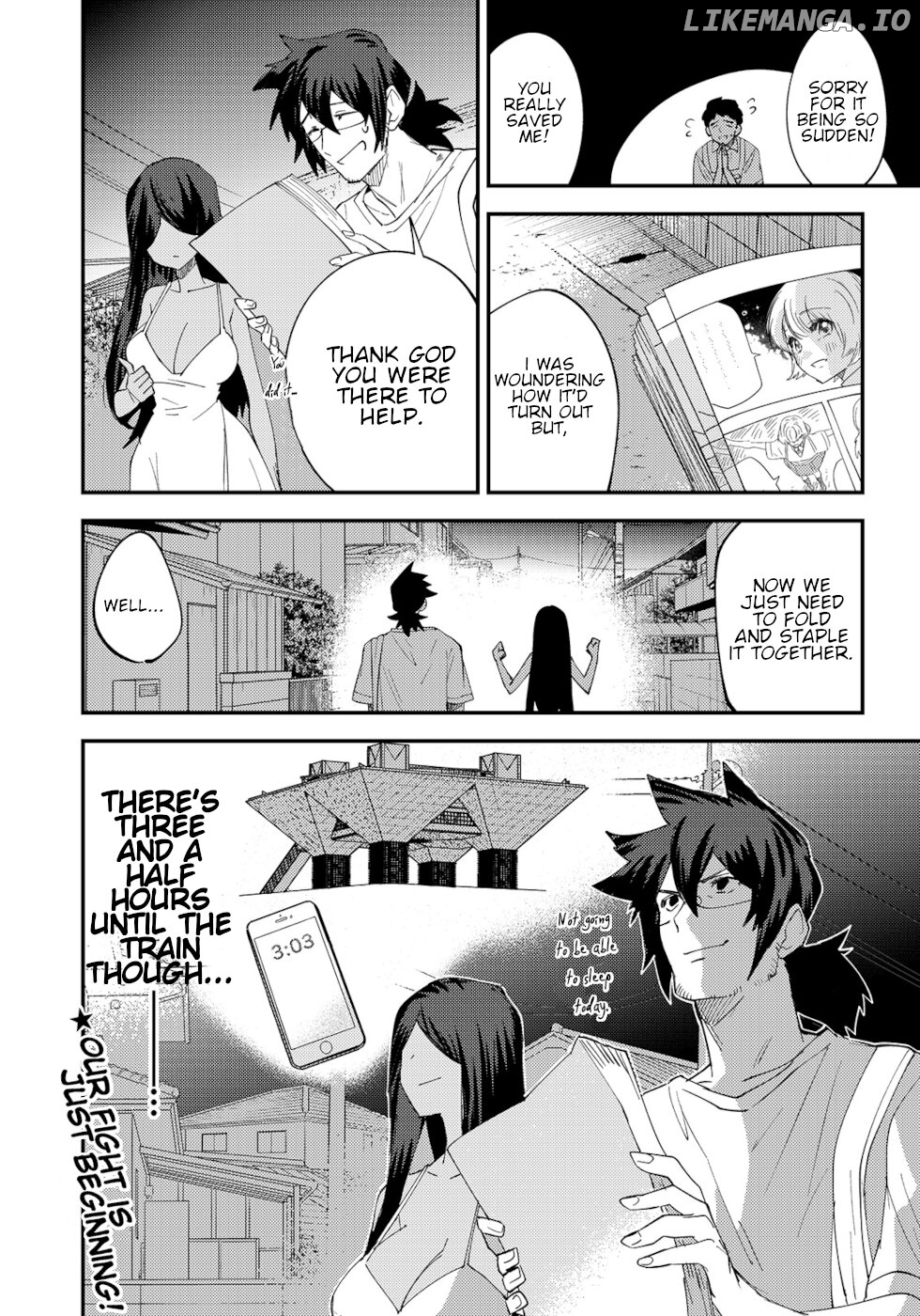 The Unpopular Mangaka And The Helpful Ghost chapter 32 - page 4