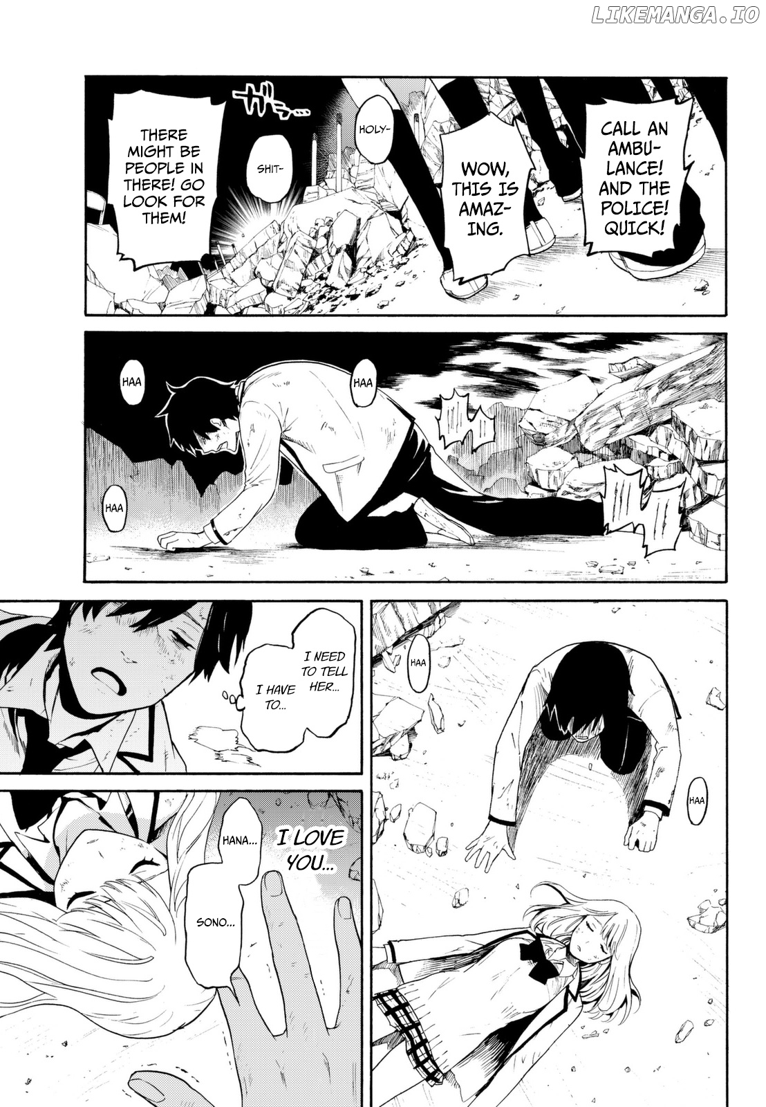 Kon'ya Wa Tsuki Ga Kirei Desu Ga, Toriaezu Shine chapter 1 - page 60