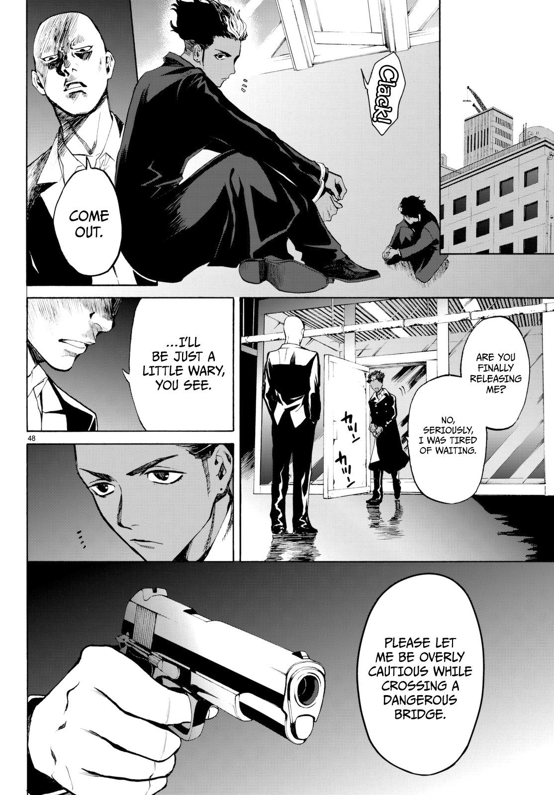 Kon'ya Wa Tsuki Ga Kirei Desu Ga, Toriaezu Shine chapter 19 - page 47