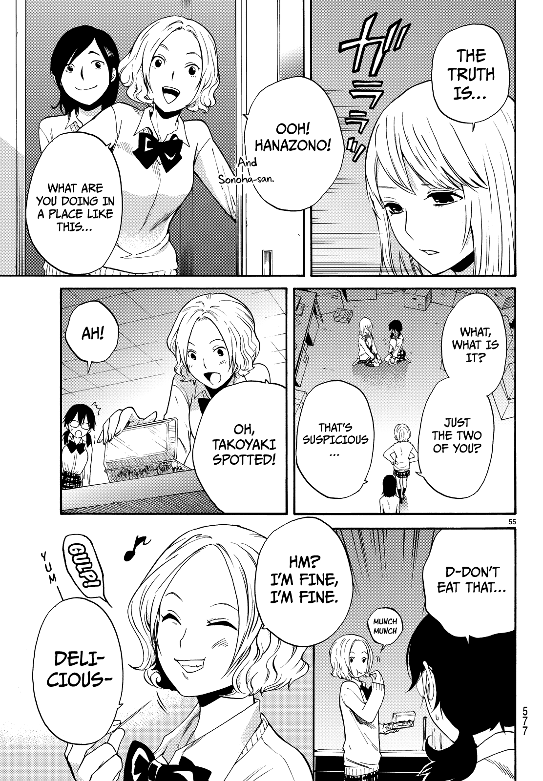 Kon'ya Wa Tsuki Ga Kirei Desu Ga, Toriaezu Shine chapter 6 - page 53