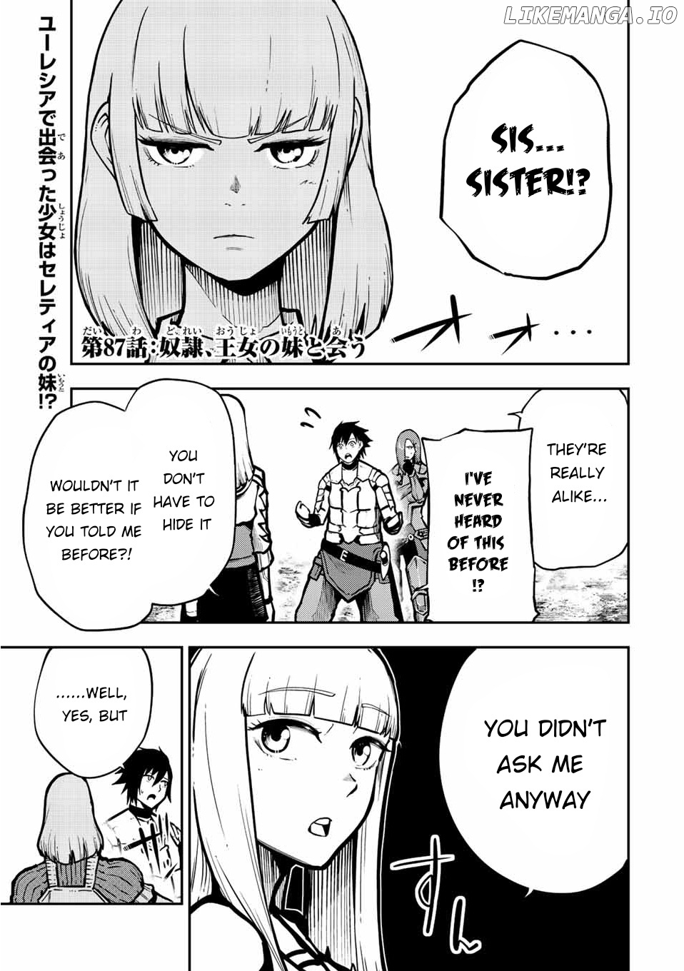 Dorei Tensei: Sono Dorei, Saikyou no Moto Ouji ni Tsuki chapter 87 - page 2