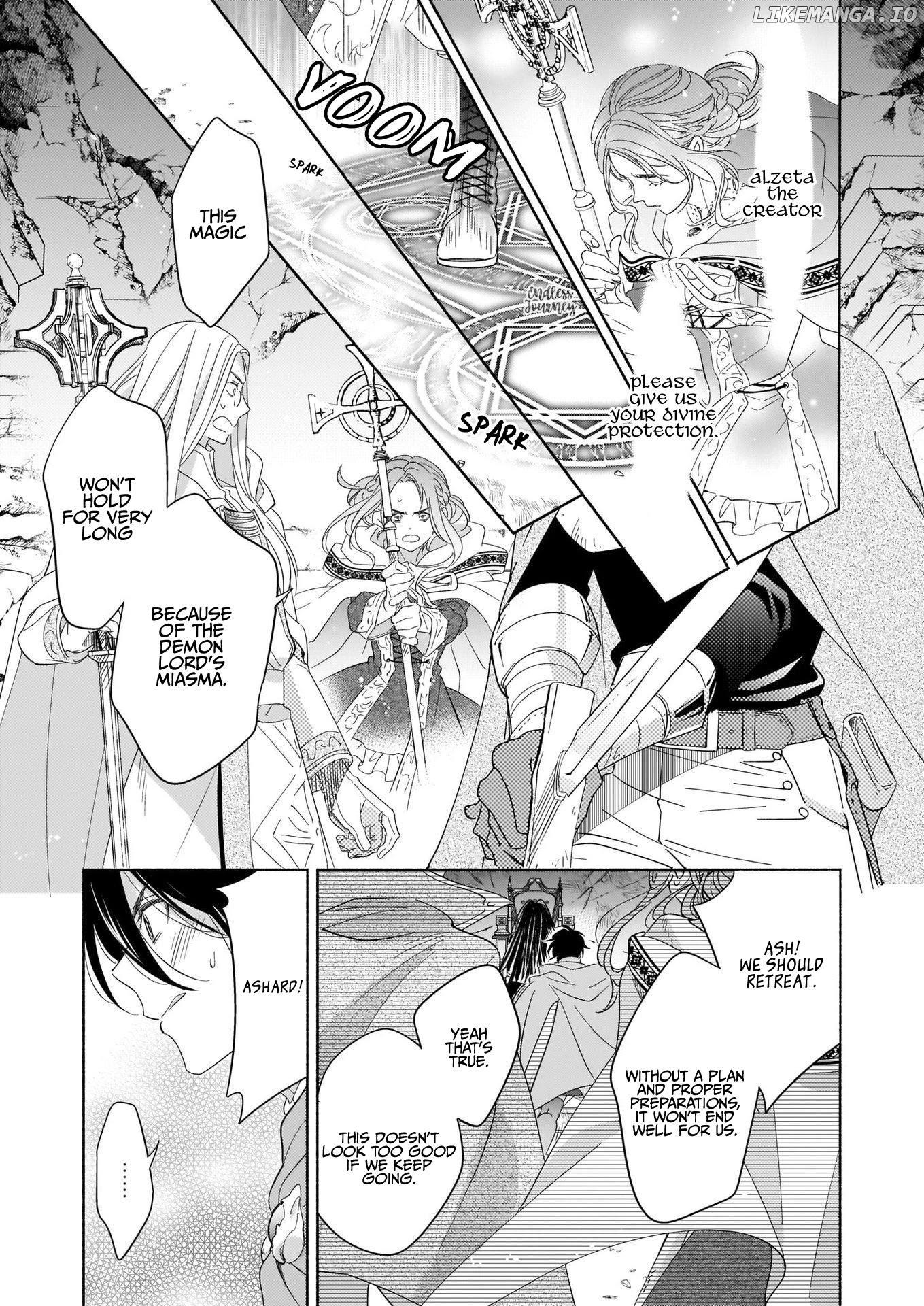 After The Holy Sword Reincarnates Into A Human Being, It’S Troubled Because It Is Favored By The Hero chapter 1 - page 14