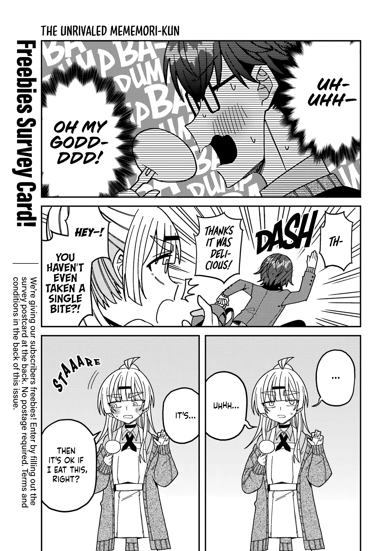 Unparalleled Mememori-Kun chapter 13.5 - page 9