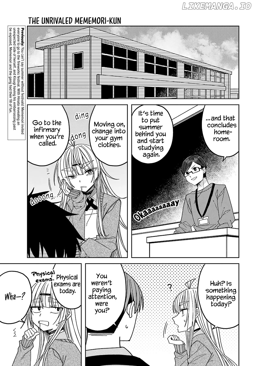 Unparalleled Mememori-Kun chapter 13 - page 6