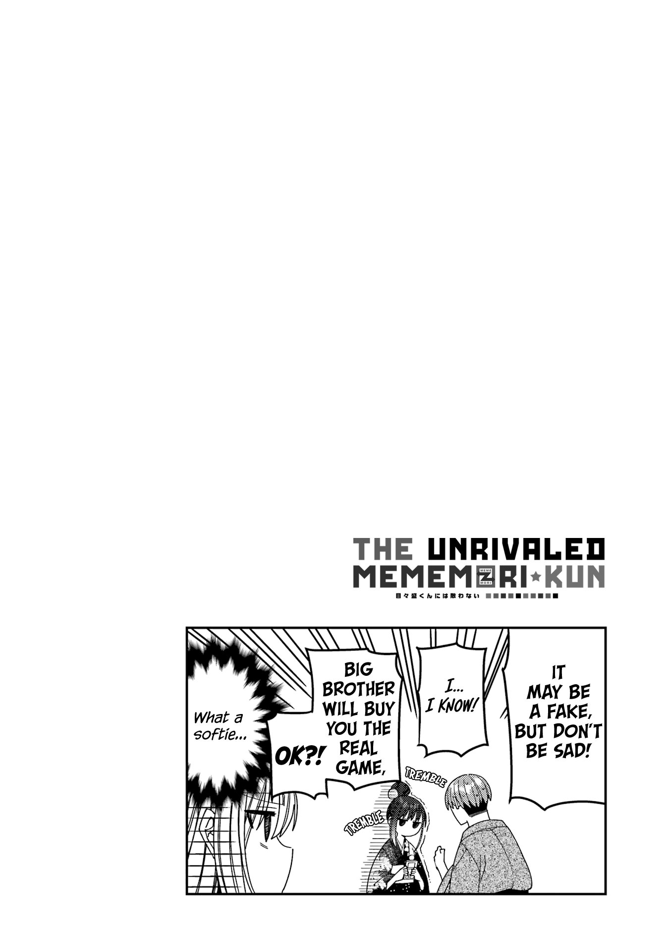 Unparalleled Mememori-Kun chapter 12.5 - page 14