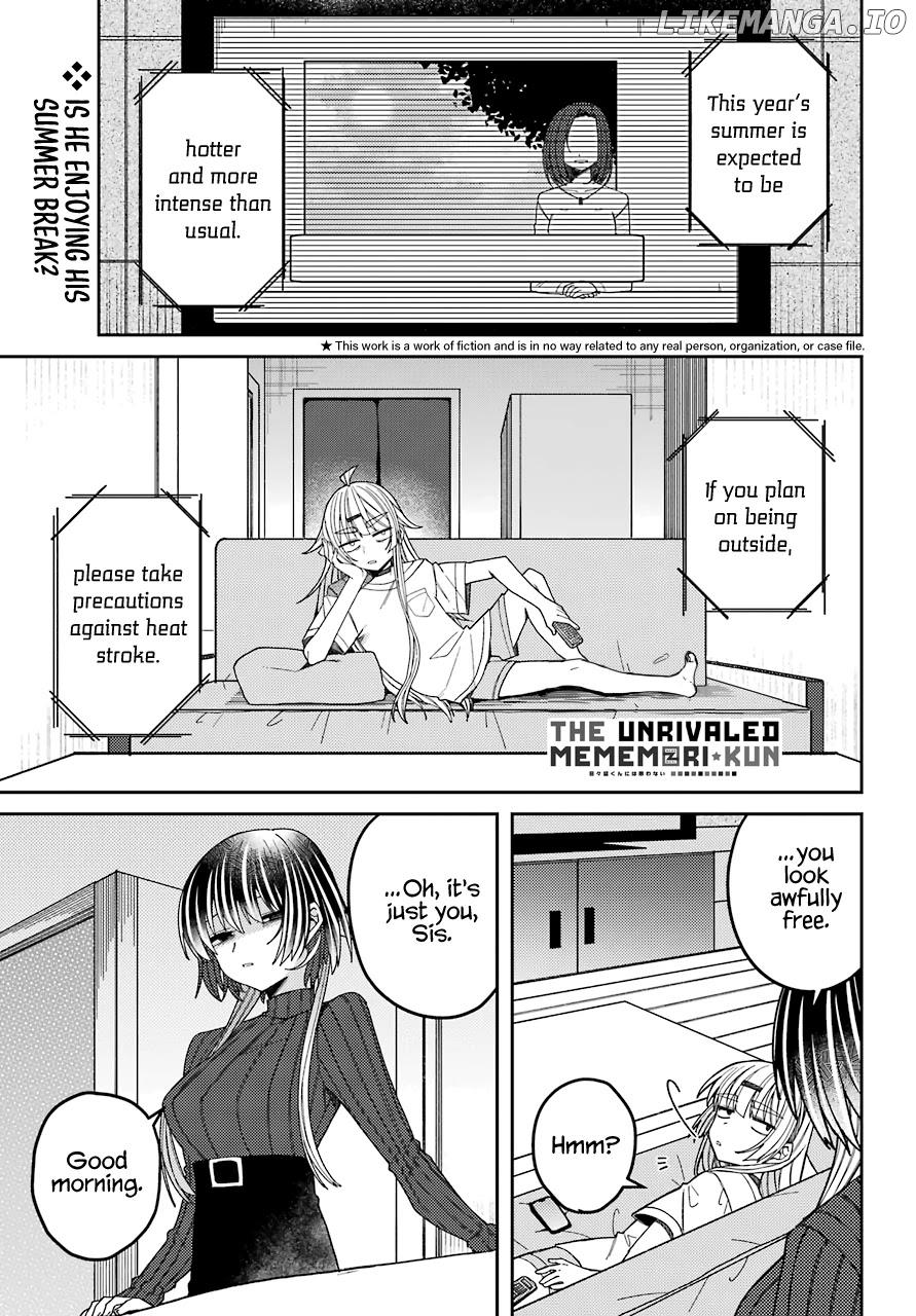 Unparalleled Mememori-Kun chapter 9 - page 2