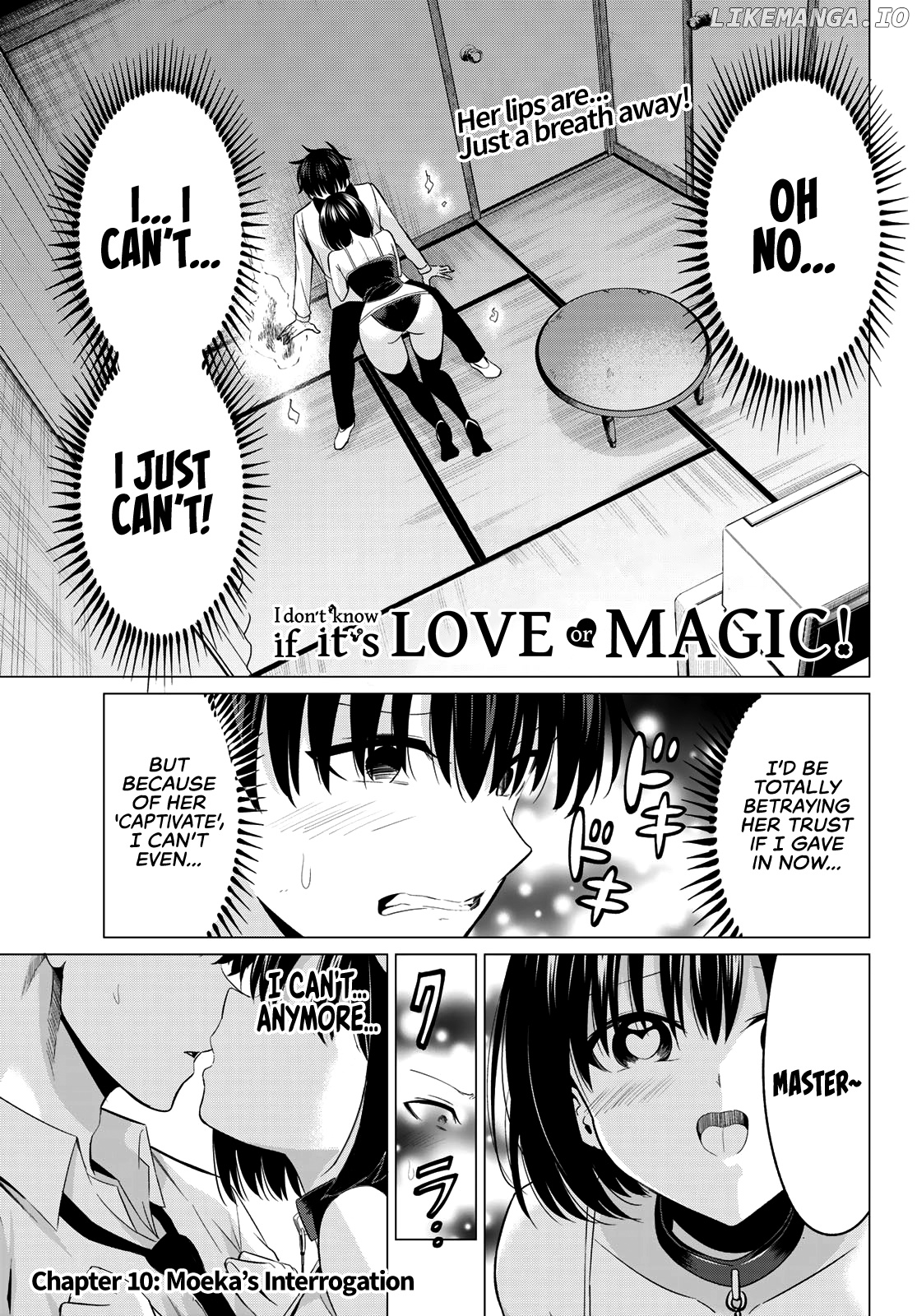 I Don't Know if It's LOVE or MAGIC! chapter 10 - page 2