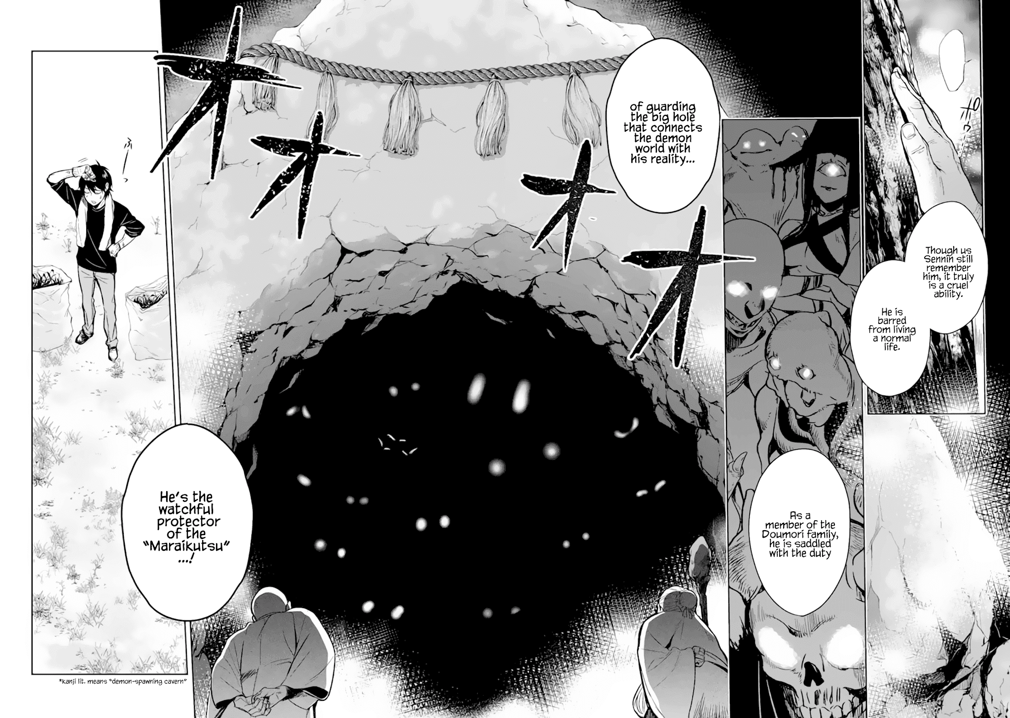 Makai Kaeri No Rettou Nouryokusha chapter 0.1 - page 33