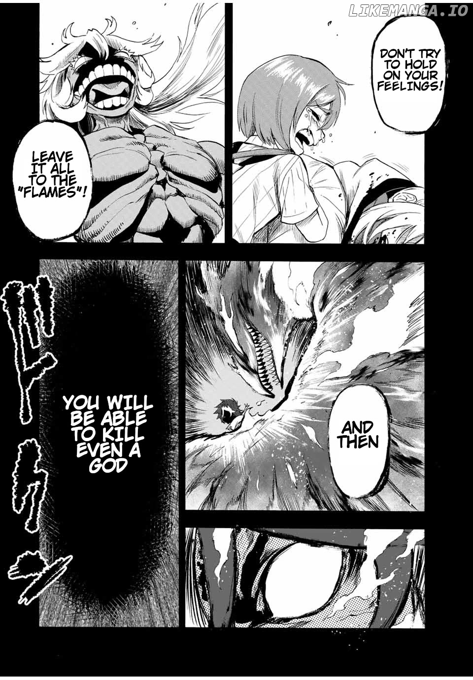 Jigoku no Gouka de Yaka re Tsuzuketa Shounen. Saikyou no Honou Tsukai to Natte Fukkatsu Suru. Chapter 93 - page 9