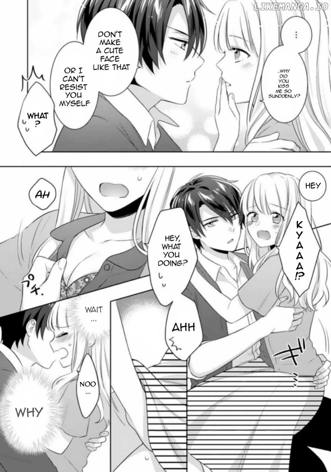 Kekkon Made Ecchi wa Kinshi!? Nengan no Shoya wo Mukaeta Futari no Ohanashi. chapter 3 - page 12