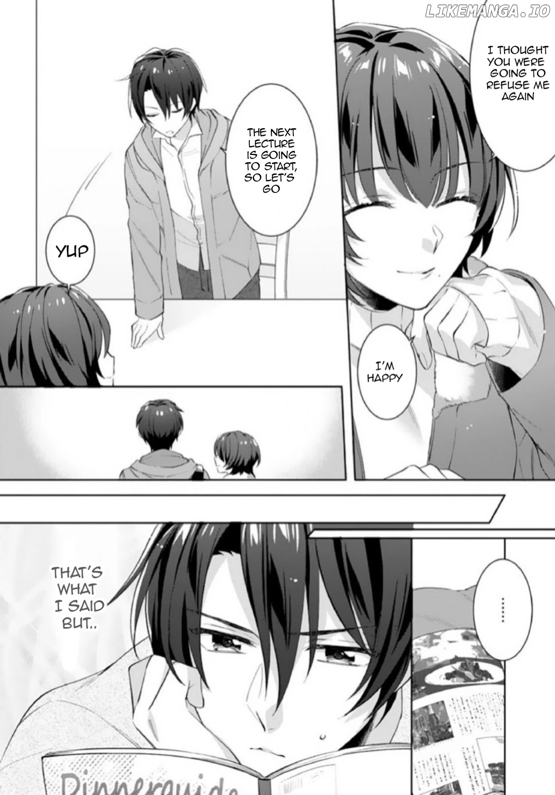 Kekkon Made Ecchi wa Kinshi!? Nengan no Shoya wo Mukaeta Futari no Ohanashi. chapter 4 - page 9