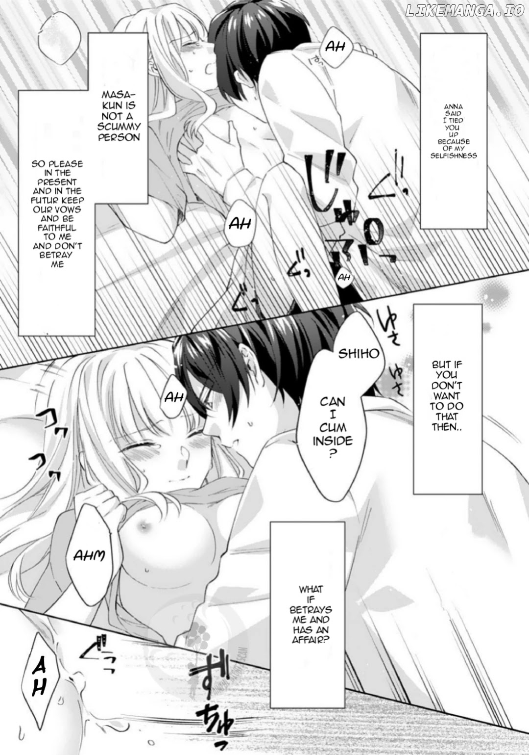 Kekkon Made Ecchi wa Kinshi!? Nengan no Shoya wo Mukaeta Futari no Ohanashi. chapter 5 - page 24