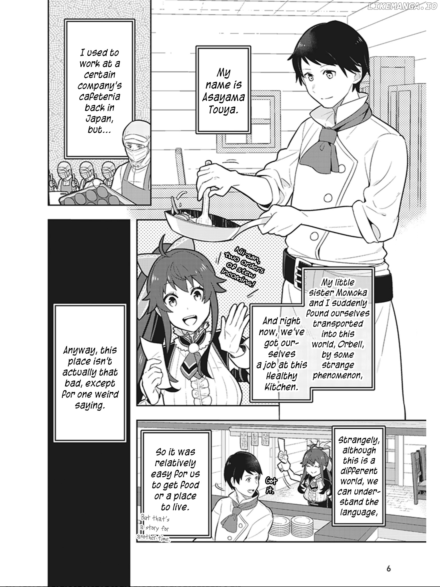 Isekai Healthy Kitchen chapter 1 - page 5