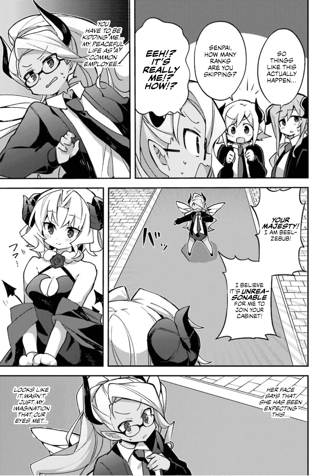 Hira Yakunin Yatte 1500-Nen, Maou No Chikara De Daijin Ni Sa Re Chaimashita chapter 1 - page 16