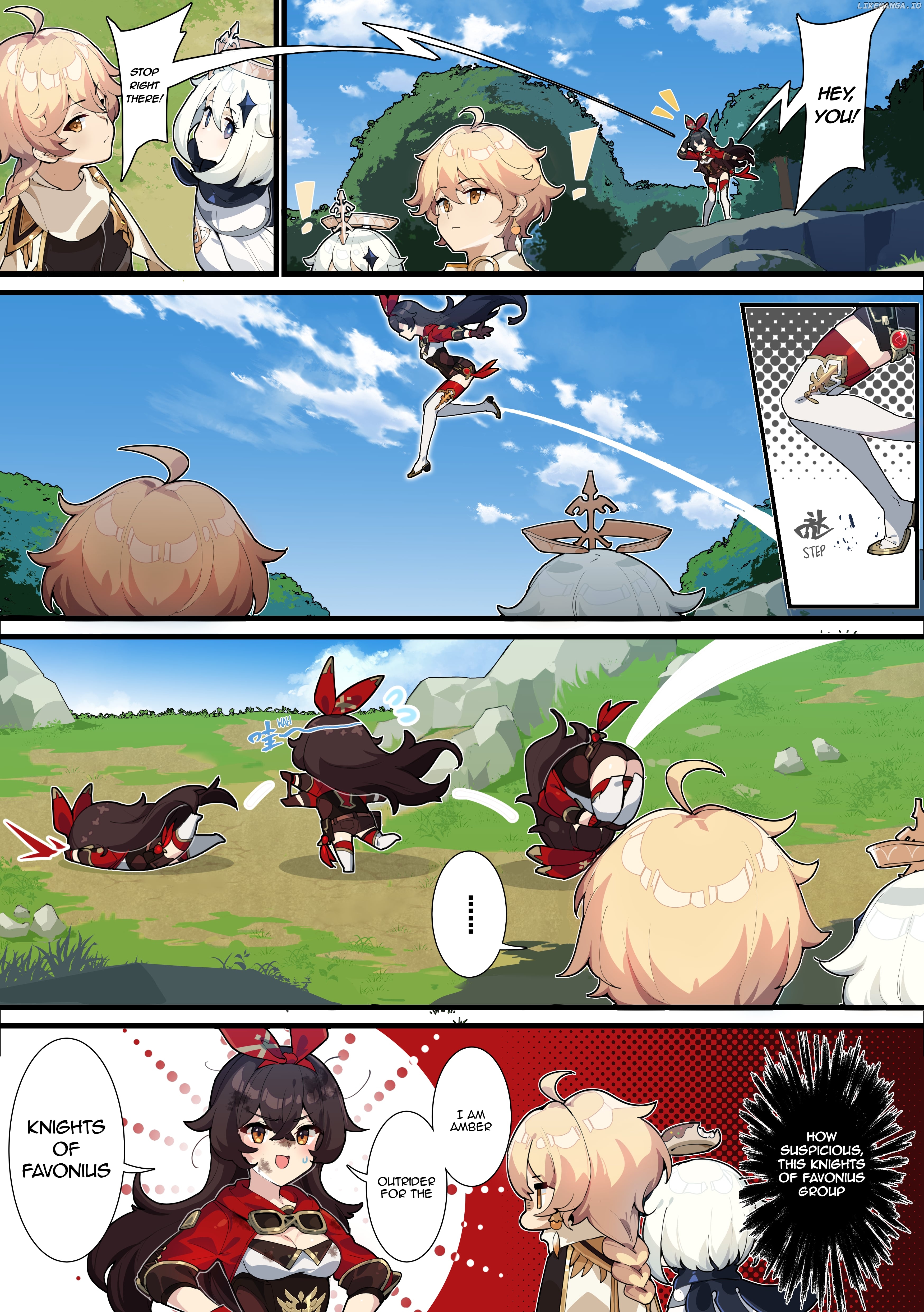 Genshin Impact 4-Koma chapter 5 - page 2