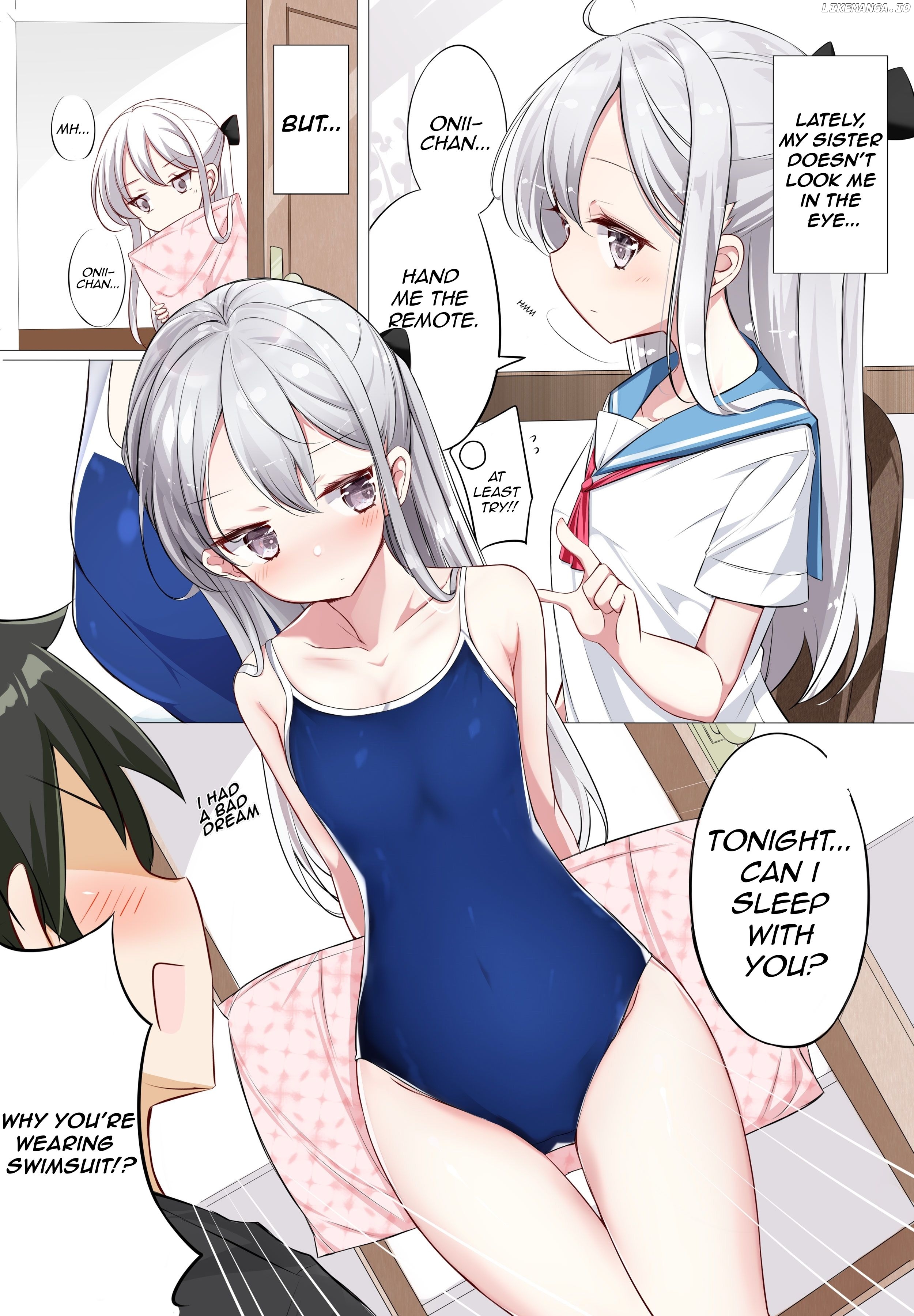 Imouto Ga 1-Nichi 1-Kai Shika Me Wo Awasete Kurenai chapter 2 - page 1