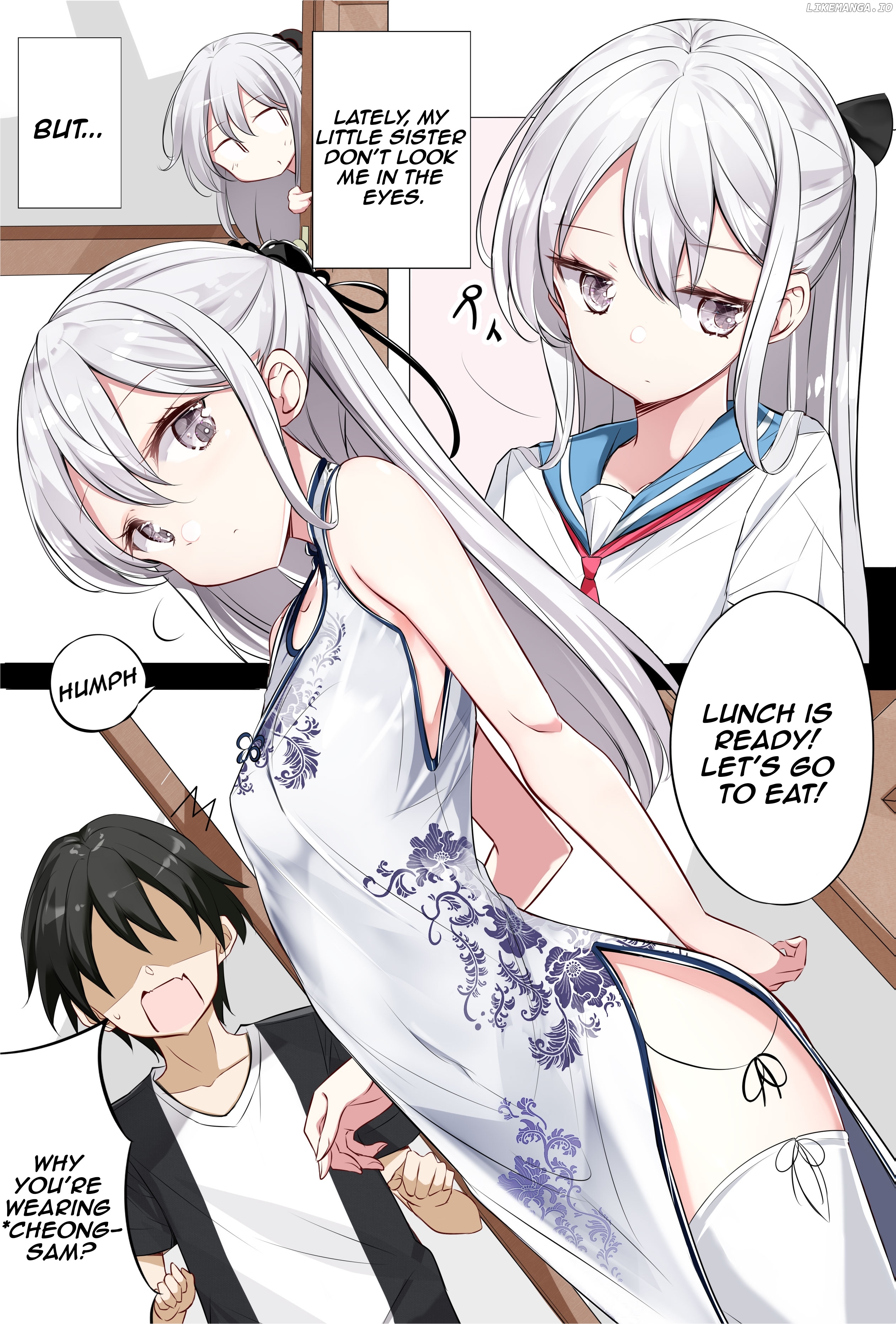 Imouto Ga 1-Nichi 1-Kai Shika Me Wo Awasete Kurenai chapter 3 - page 2