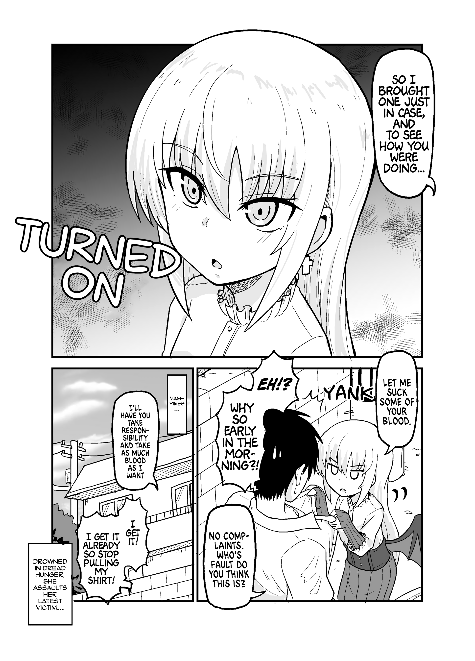 My Childhood Friend The Vampire. chapter 5 - page 4