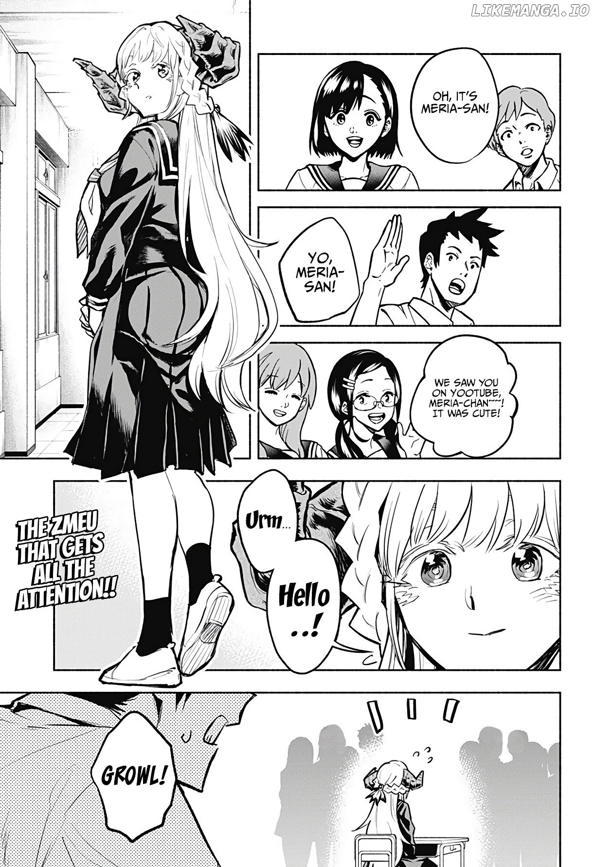 That Dragon (exchange) Student stands out more than me chapter 6 - page 2