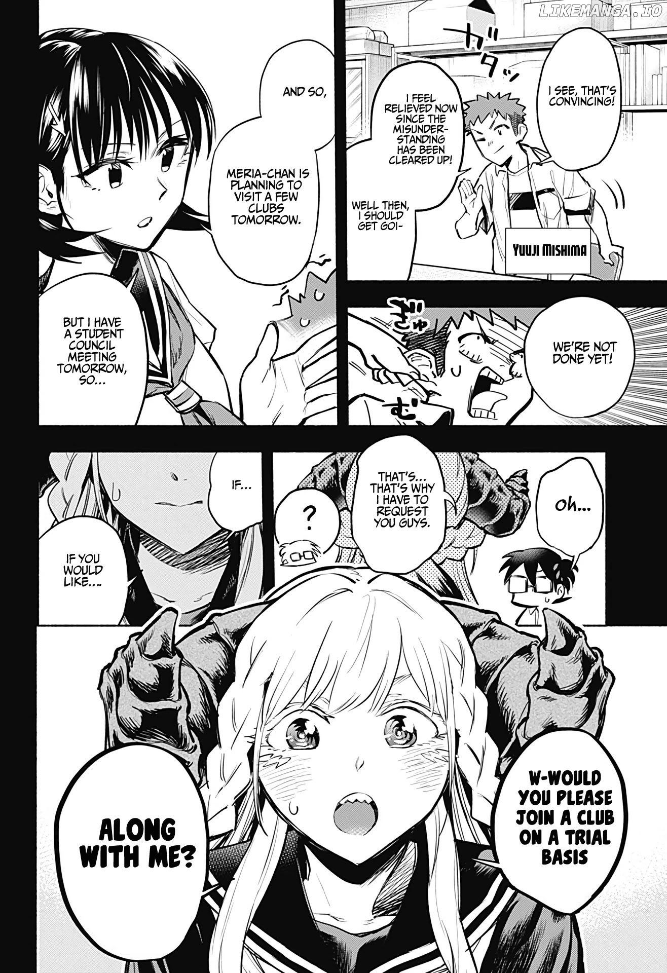 That Dragon (exchange) Student stands out more than me chapter 3 - page 5