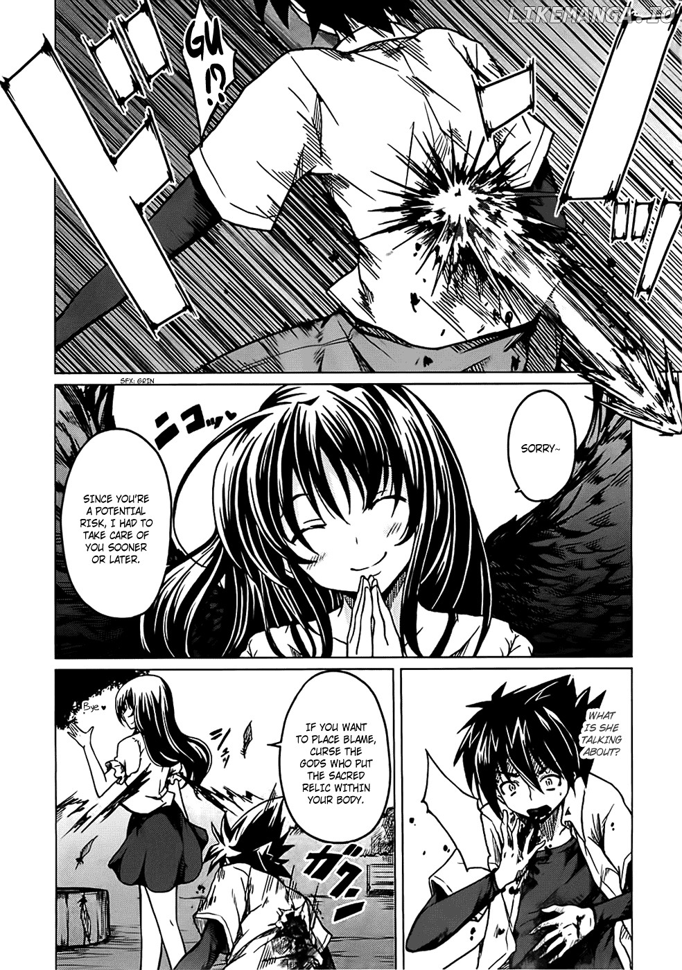 High-School DxD Chapter 1 - page 12