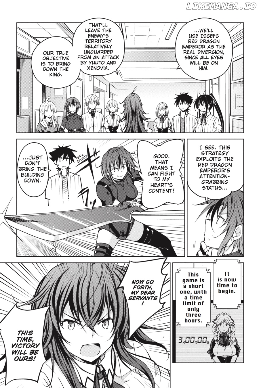 High-School DxD Chapter 69 - page 9