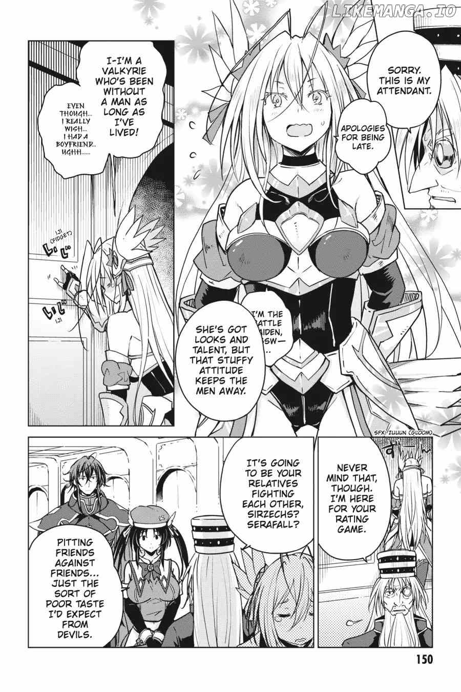 High-School DxD Chapter 67 - page 151