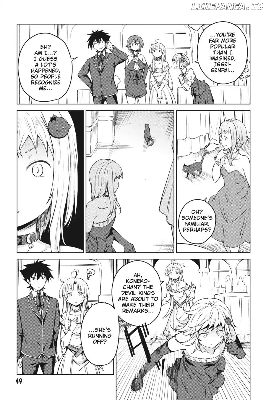 High-School DxD Chapter 67 - page 50