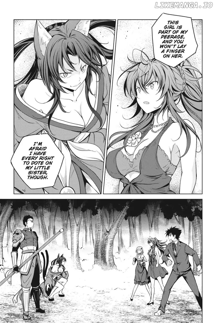 High-School DxD Chapter 67 - page 60