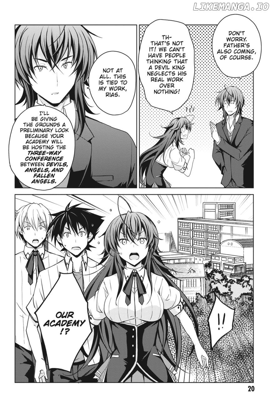 High-School DxD Chapter 36 - page 21