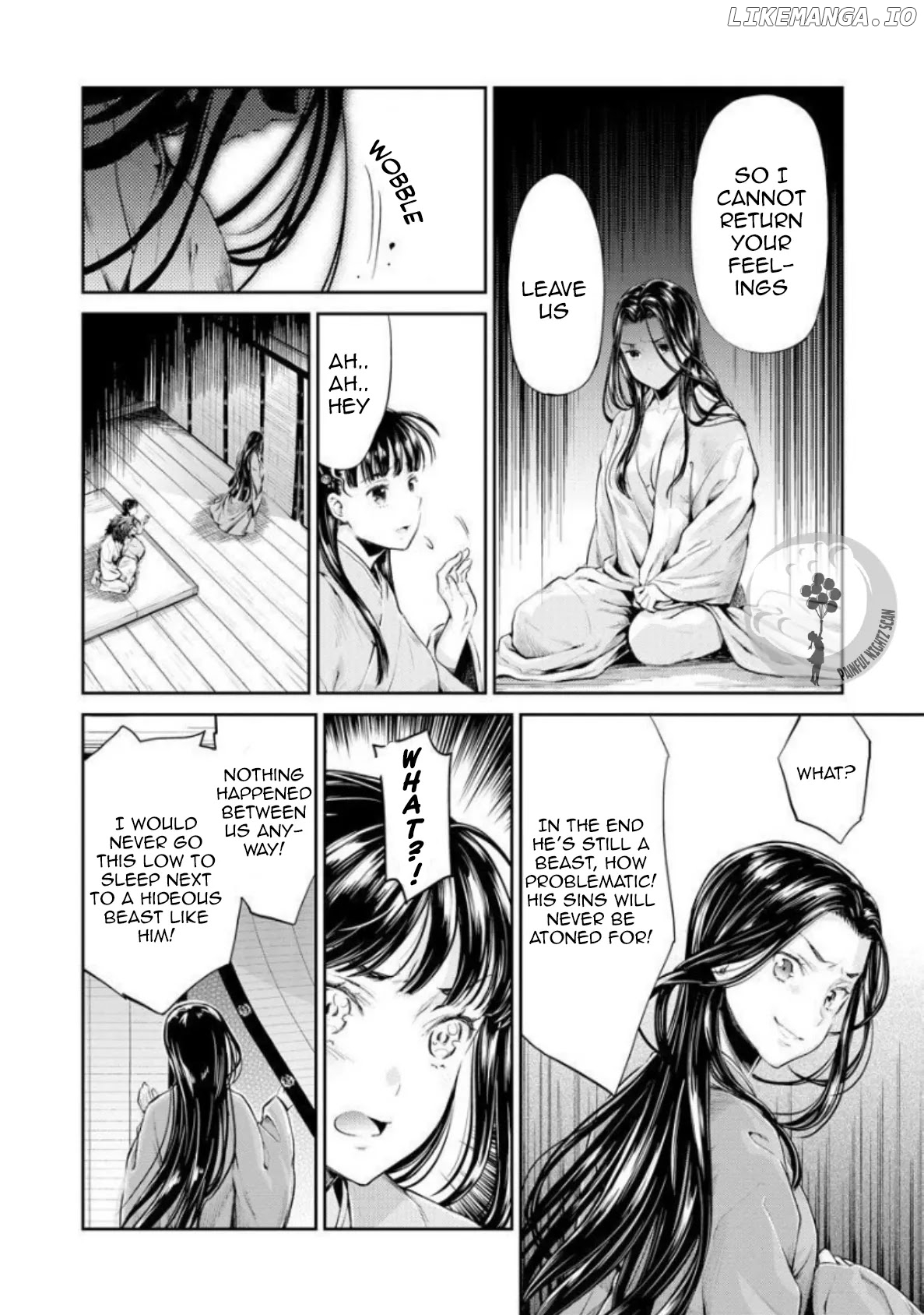 Heian Juukon Monogatari: Juujin Danna-sama wa Shojo Hanayome wo Amaku Torokasu chapter 6 - page 10