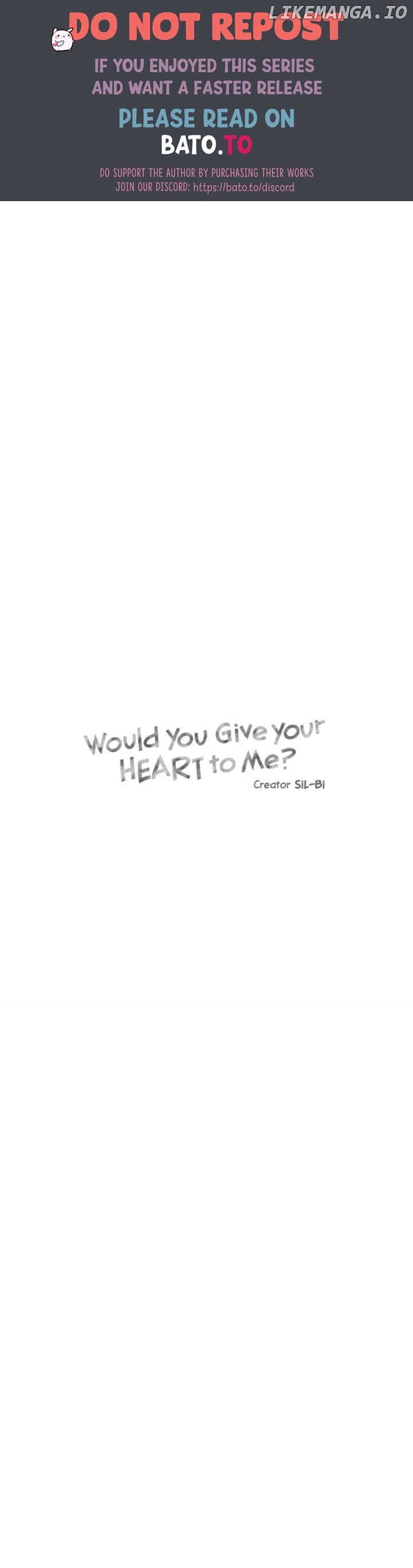 Would You Give Your Heart To Me? chapter 27 - page 1