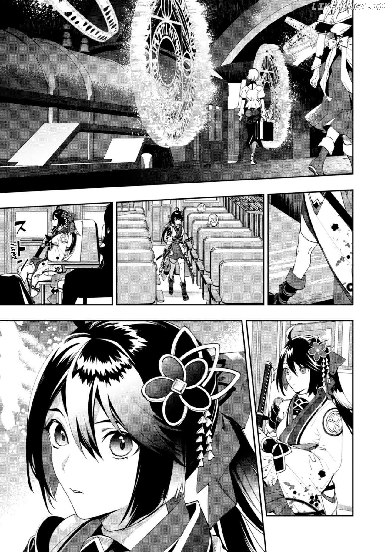 Hitokiri Shoujo Koushaku Reijou no Goei ni Naru Chapter 1 - page 13