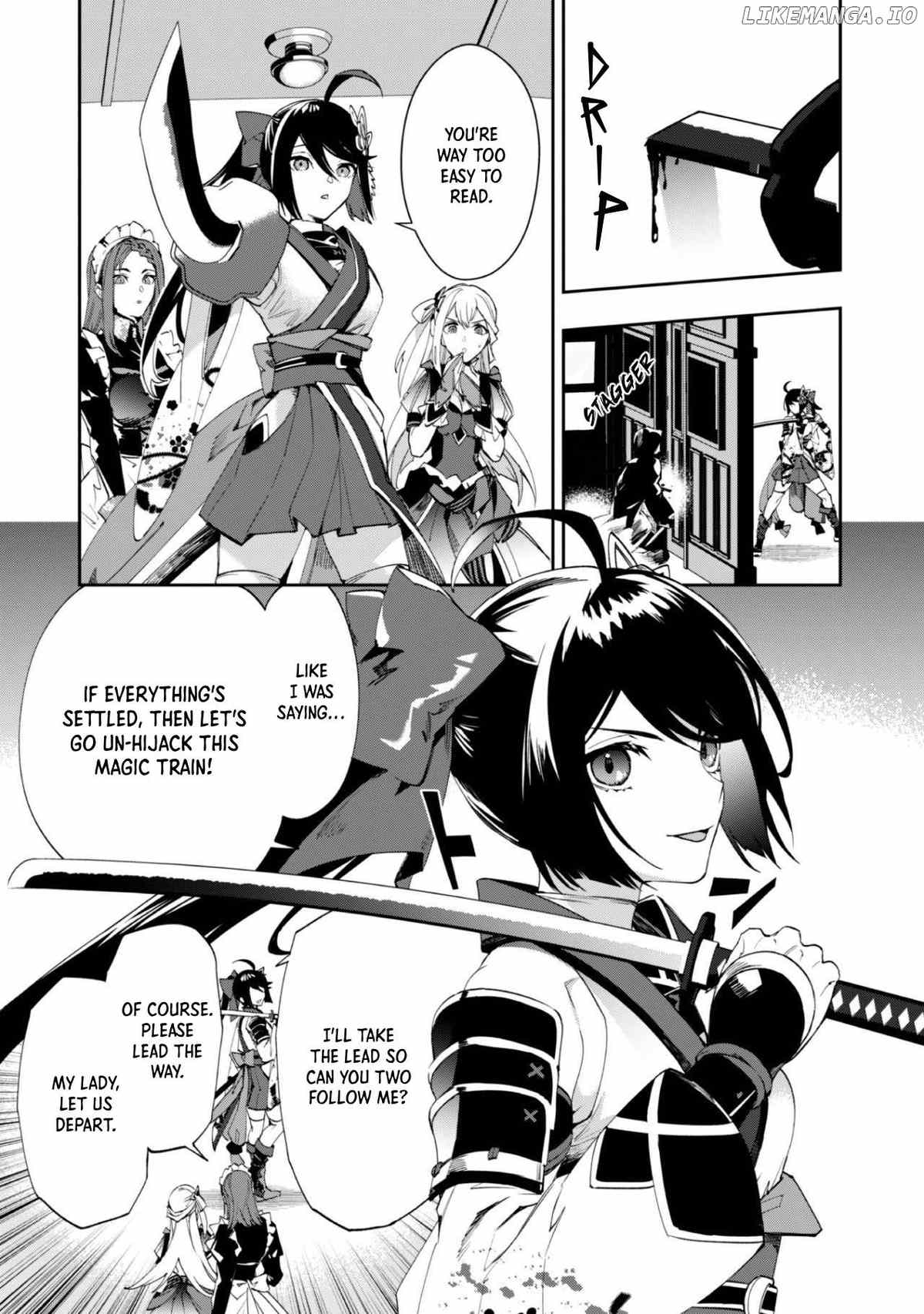 Hitokiri Shoujo Koushaku Reijou no Goei ni Naru Chapter 1 - page 33