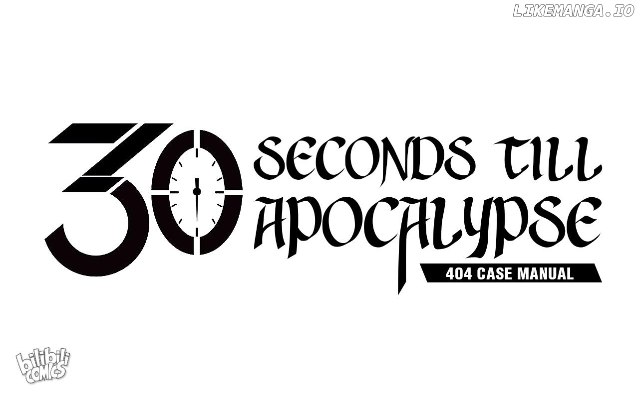 404 Case Manual: 30 Seconds Till Apocalypse chapter 1 - page 1