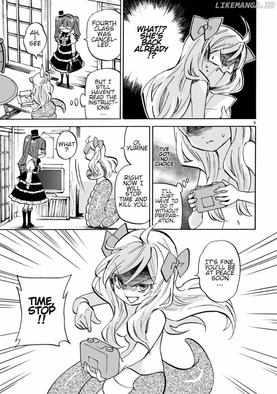 Jashin-chan Dropkick Chapter 257 - page 5