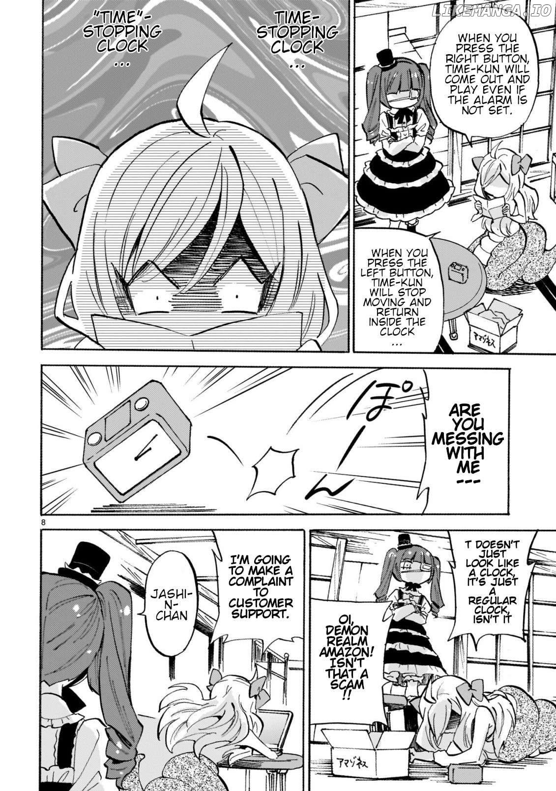 Jashin-chan Dropkick Chapter 257 - page 8