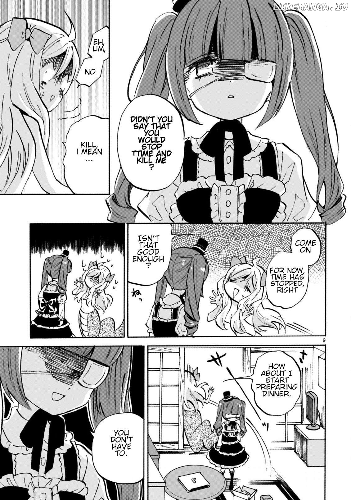 Jashin-chan Dropkick Chapter 257 - page 9