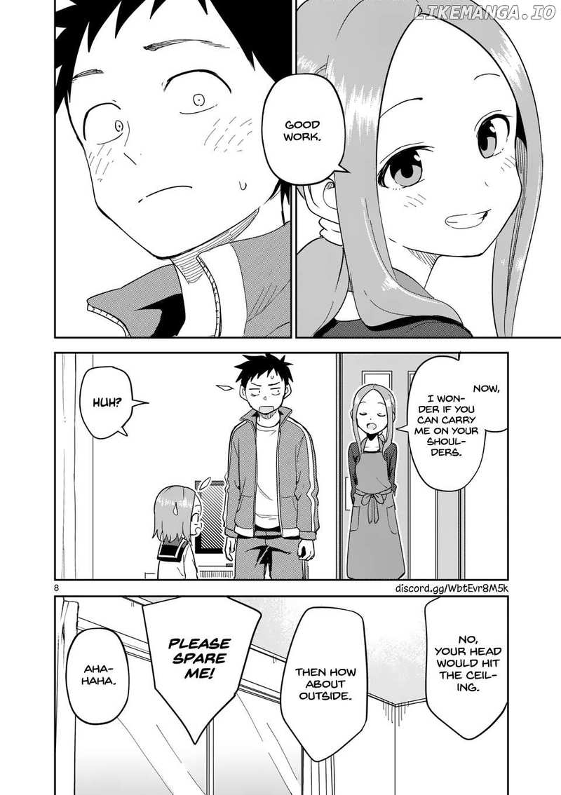 Karakai Jouzu no (Moto) Takagi-san Chapter 311 - page 8