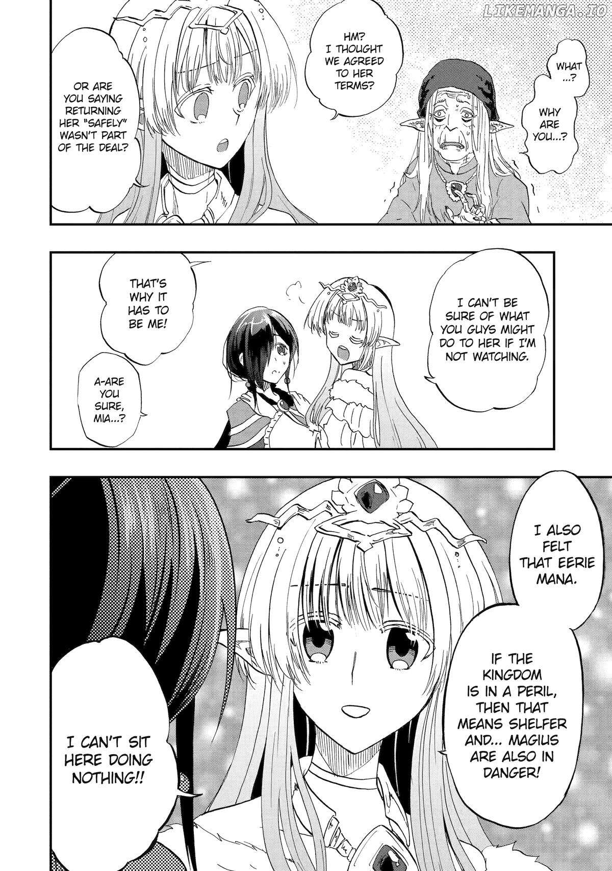 Ankoku Kishino no Ore desu Ga Saikyou no Hijiri Kishi wo Mezashimasu Chapter 64 - page 31