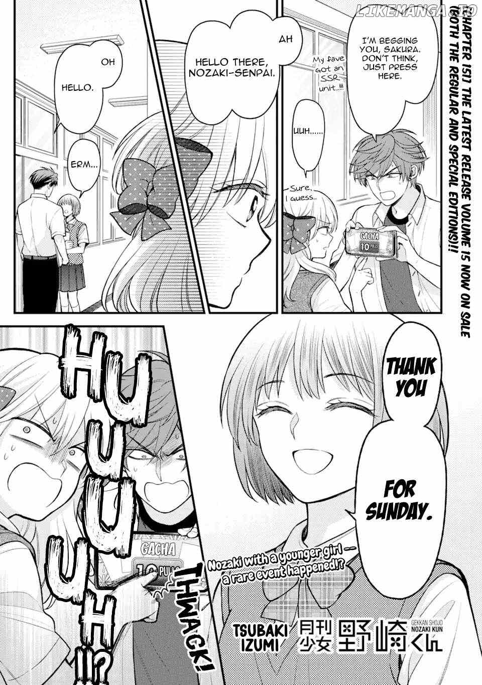 Gekkan Shoujo Nozaki-kun Chapter 151 - page 1