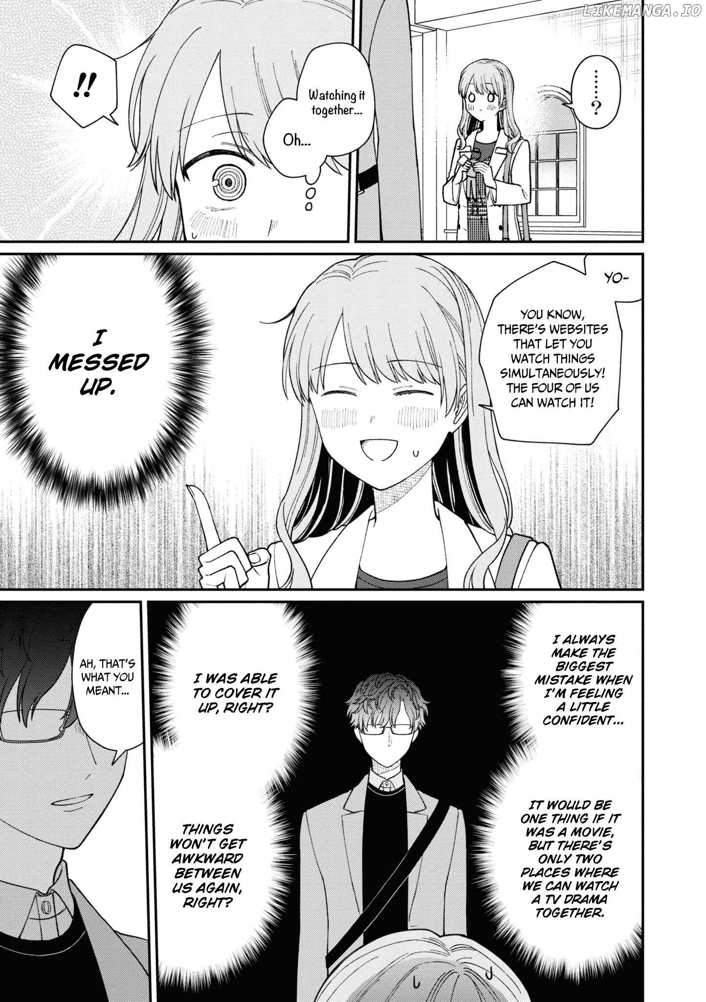 The New-Hire Who Could "Read" Emotions and the Unsociable Senpai Chapter 42.5  - page 6