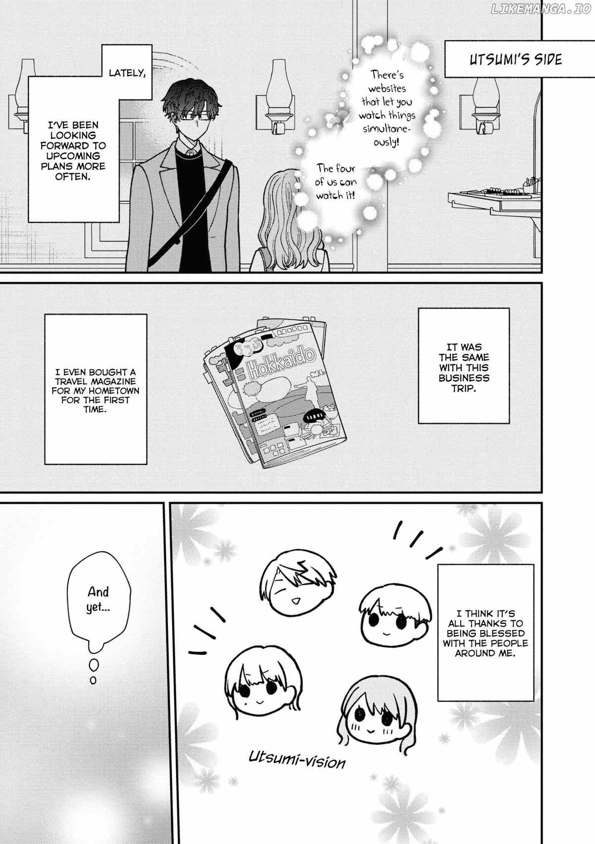 The New-Hire Who Could "Read" Emotions and the Unsociable Senpai Chapter 42.5  - page 8