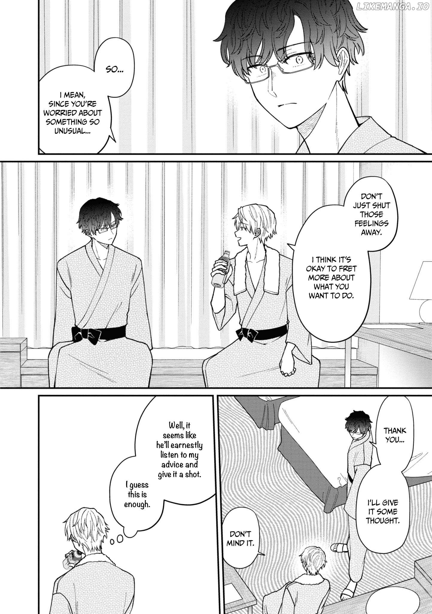 The New-Hire Who Could "Read" Emotions and the Unsociable Senpai Chapter 42.5  - page 13