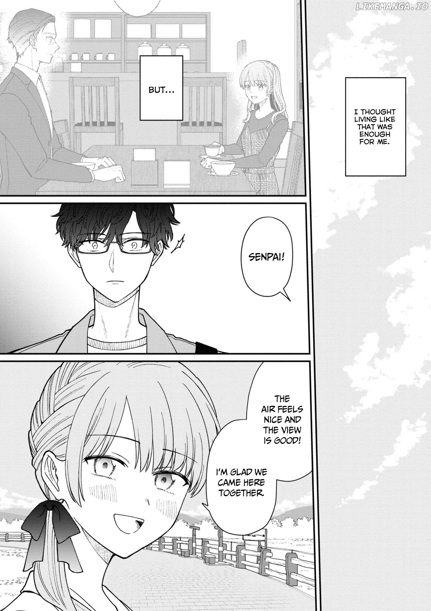 The New-Hire Who Could "Read" Emotions and the Unsociable Senpai Chapter 42.5  - page 16