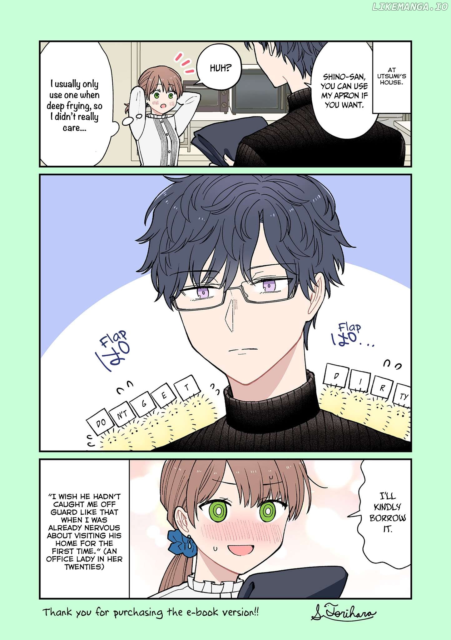 The New-Hire Who Could "Read" Emotions and the Unsociable Senpai Chapter 42.5  - page 20