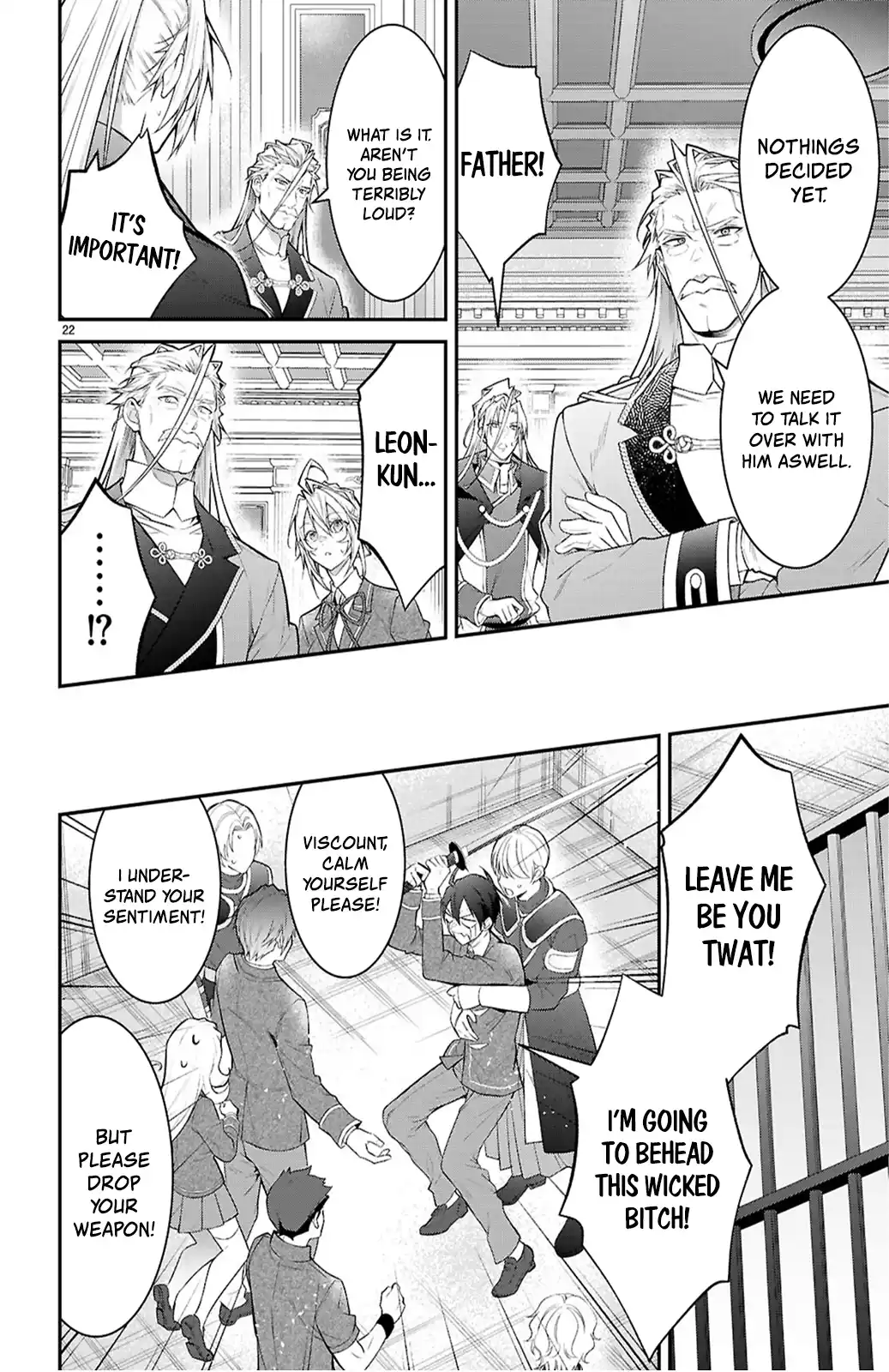 The World of Otome Games is Tough For Mobs Chapter 65 - page 22